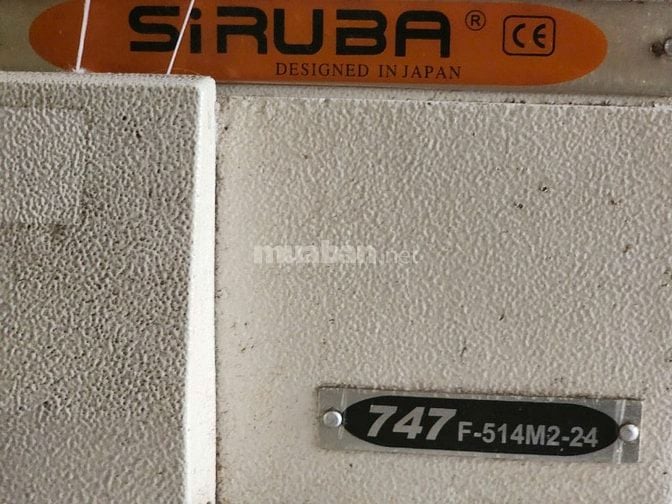 MÁY VẮT SỔ CŨ 2kim 5 chỉ, mô tơ bom SIRUBA 747F
