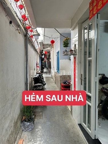BÁN NHÀ 2 MẶT HẺM – TRẦN XUÂN SOẠN, P. TÂN HƯNG, Q7- giá chỉ 6.2T( TL)