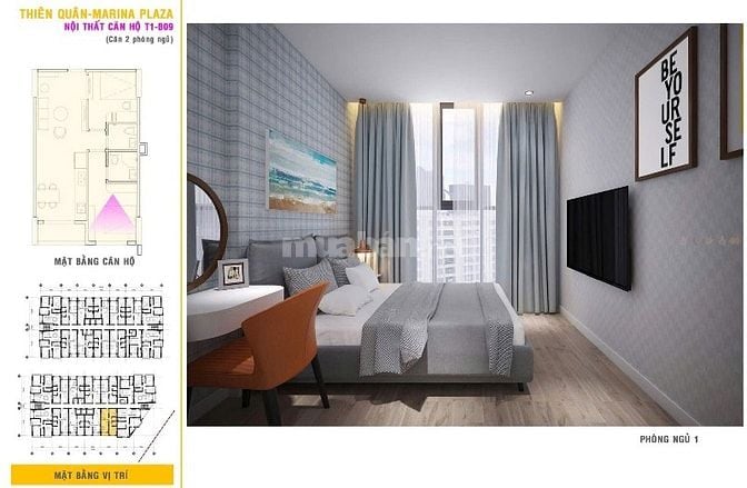 SANG HD CĂN HỘ CAO CẤP DỰ ÁN THIÊN QUÂN MARINA PLAZA CẦN THƠ