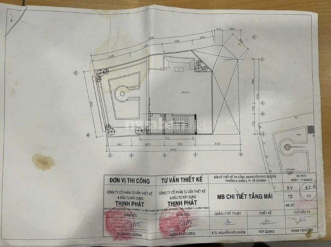 Bán Nhà Mặt Tiền 208 Nguyễn Phúc Nguyên, Phường 09, Quận 3 -  1377m