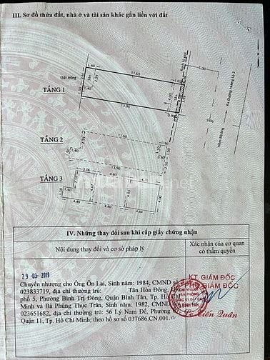 Bán nhà MTNBộ 9m(XT) Hương Lộ 2, P.B.T.Đông A, Q.Bình Tân giá 5.25 tỷ