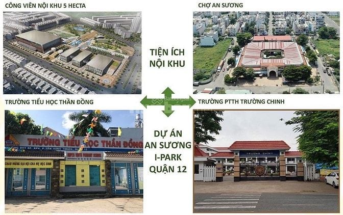 Chỉ 1tỷ550. Sở hữu đất 100m2 Khu dân cư An Sương, đầu tư sinh lời cao
