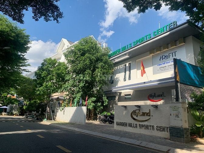 Biệt thự góc cityland garden hills, dt 8x20m, Hầm + 4 tầng