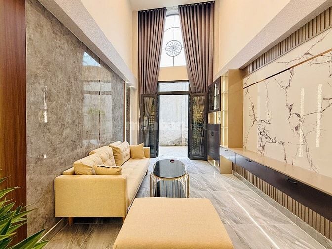 CHÍNH CHỦ BÁN NHÀ 23/PHẠM VĂN CHIÊU MỚI XÂY 3LẦU MỚI ĐẸP FULL NỘI THẤT