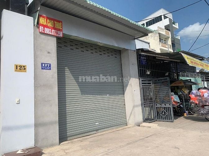 Cho thuê nhà cấp 4 làm kho, xưởng diện tích 200m2 Quận 12