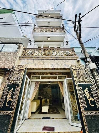Gần chợ Dương Bá Trạc. Nhà 52m2 Dương Bá Trạc, Q8 xây 1 trệt 3 lầu.