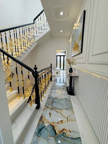 Nhà đẹp gần Phú Mỹ Hưng 100m2 4 tầng hẻm 6m Huỳnh Tấn Phát Quận 7 9 tỷ