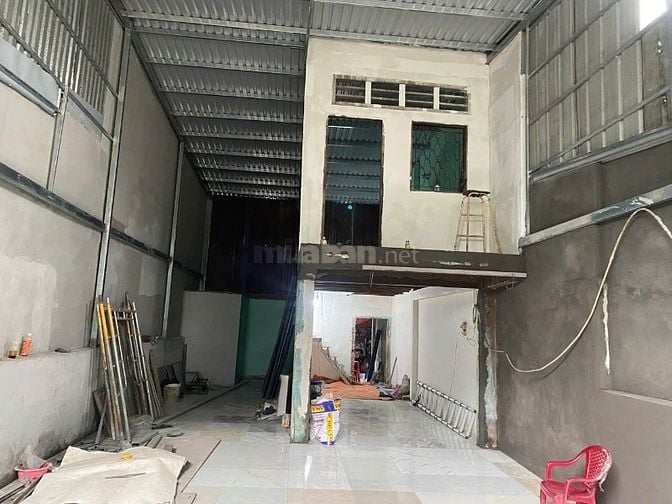 Cho thuê nhà mặt tiền Lò Gốm, P.8, Q.6 giá 25tr