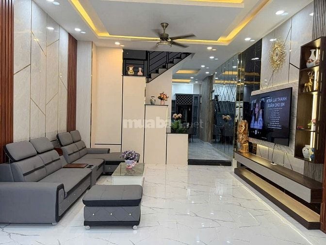 BÁN NHÀ HẺM HUỲNH TẤN PHÁT GÓC 2 MẶT TIỀN, SỔ HỒNG HOÀN CÔNG