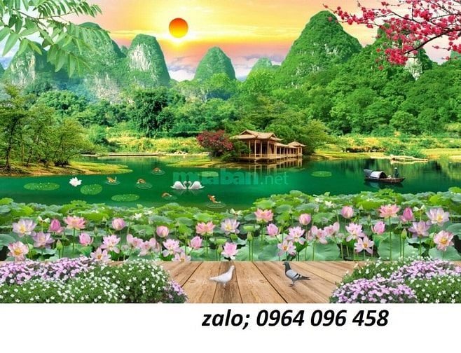 Tranh gạch 3d - gạch tranh 3d - CXV44