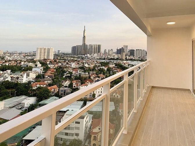 River Garden Thảo Điền, bán căn duplex 2 tầng, 250m², 4PN, view sông