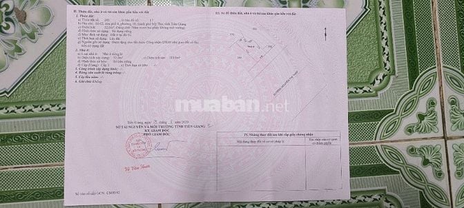Bán nhà mặt tiền đường Nguyễn Thị Thập,tpMyx Tho,Tiền Giang