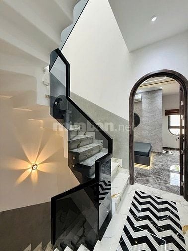 Siêu phẩm 4 Lầu CAO CẤP hẻm hẻm xe hơi 5m Đường Số 59, P14, Q.Gò Vấp.