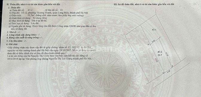 Bán gấp 2 phòng trọ 56m tại ngõ 92 Thượng Thanh, Long Biên. Giá đầu tư