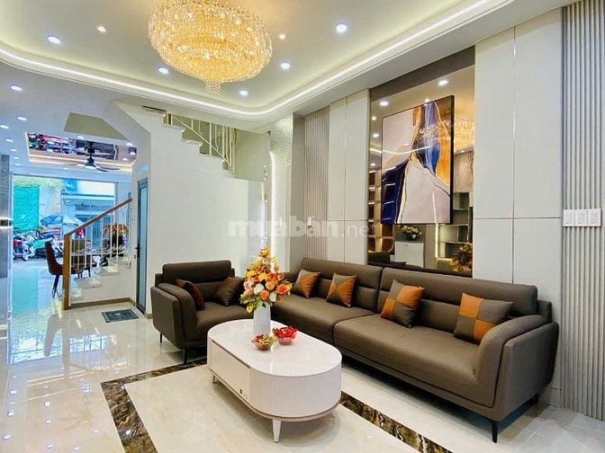 BÁN NHÀ NGỘP 2 MẶT TIỀN HẺM ÔTÔ 1T3L NGUYỄN ĐÌNH CHIỂU P4 PHÚ NHUẬN