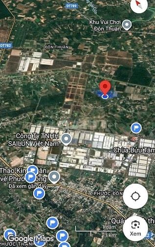 21m mặt tiền nhựa. Hơn 4000m2 có thổ cư. 4,5 tỷ