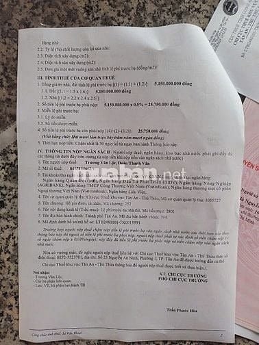 BÁN NHÀ ĐẤT CÓ DÃY NHÀ TRỌ 28 PHÒNG TẠI TÂN AN