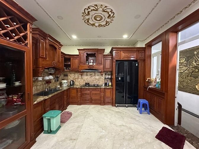 bán biệt thự đường lê quốc trinh DT 8x19 đúc 1 trệt 1 lửng 3 lầu 