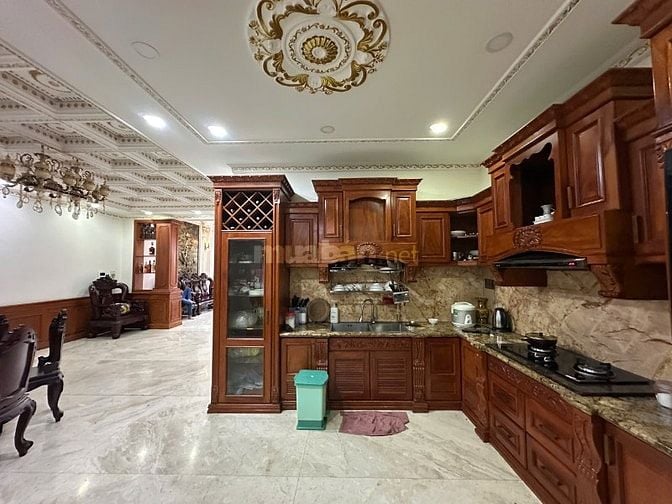 bán biệt thự đường lê quốc trinh DT 8x19 đúc 1 trệt 1 lửng 3 lầu 