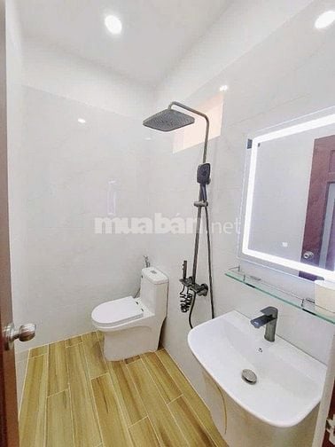 Gò-vấp-hẻm-xe-hơi-tới-nhà-khu-dân-cư nhà mới đẹp tặng full nội thất