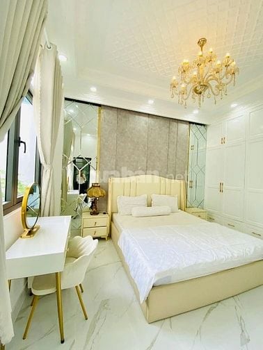 Bán biệt thự 4 tầng đường nhựa 7m xe hơi quay đầu ngủ trong nhà.
