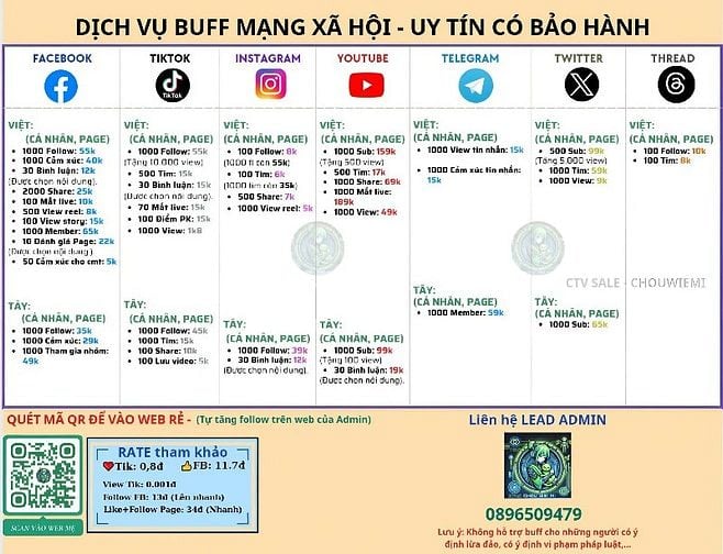 TUYỂN CTV LÀM MMO DỊCH VỤ MXH CÔNG NGHỆ AI 2025 (IB ZALO)