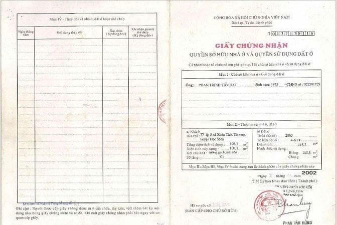 Bán nhà 2 mặt tiền đường Trần Văn Mười hóc môn TP HCM 