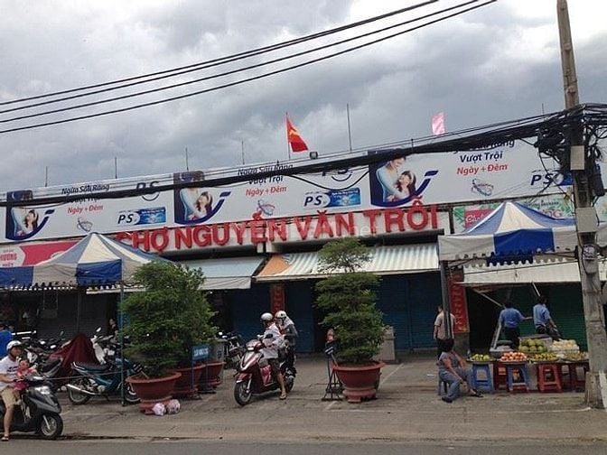 Bán nhà hẻm 284 Lê Văn Sỹ đối diện chợ Nguyễn Văn Trỗi. DT: 4 x 25m,1L