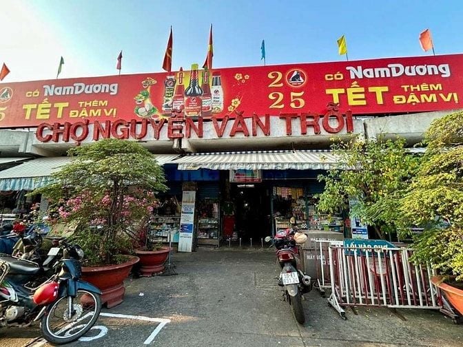 Bán nhà hẻm 284 Lê Văn Sỹ đối diện chợ Nguyễn Văn Trỗi. DT: 4 x 25m,1L