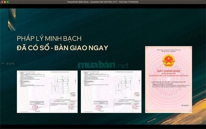 MK CENTRAL – MẢNH GHÉP VÀNG GIỮA ĐÔ THỊ MỚI PHỦ HÀ