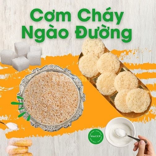 Tìm đối tác sỉ cơm cháy chưa chiên và hạt cơm giòn – nguồn nguyên liệu