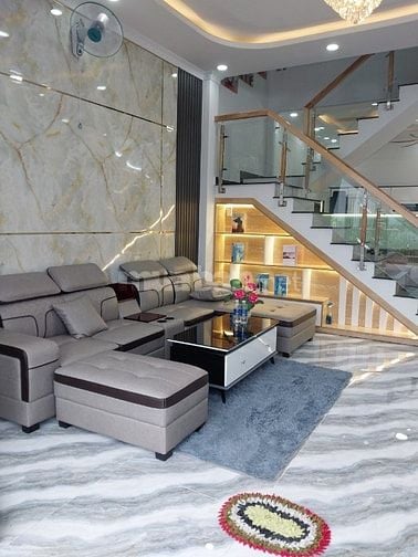 hà phố đường Đinh Đức Thiện, Cách Chợ Bình Chánh, Quốc Lộ 1A : 3,8 km,