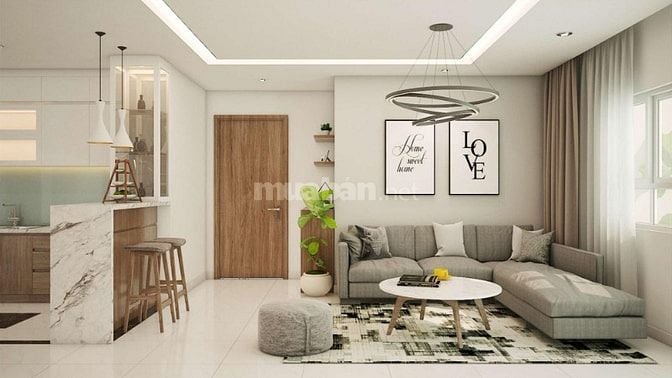 Căn hộ 2PN giá tốt nhất KDC Bình Chánh, SHR, mua bán sang tên ngay.