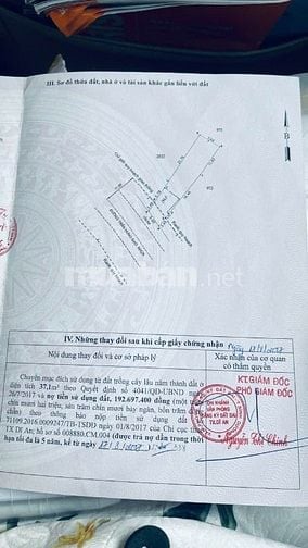 Bán nhà gấp mặt tiền đường Trần Hưng Đạo phường Đông Hòa TP Dĩ An 