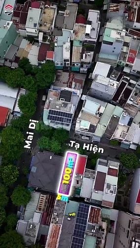  BÁN ĐẤT TẶNG NHÀ 3TẦNG NGAY TRUNG TÂM  QUẬN HẢI CHÂU GẦN CẦU RỒNG CHỢ