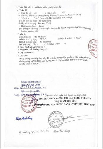 Bán nhà rộng rẻ hxh (5x16,5) 656/68 QUANG TRUNG P11 Gò Vấp (Citypland)