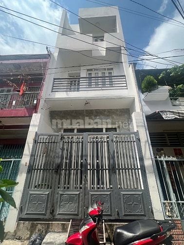 Nhà mới 4 tầng hẻm xe hơi đường Bình Tiên P7Q6 .Giá: 4.5 tỷ