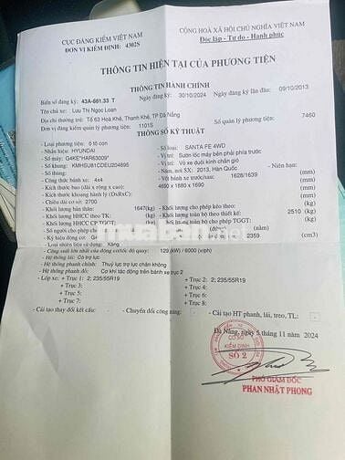 Hyundai Santa Fe 2013 2.4L 4WD - 90000 km