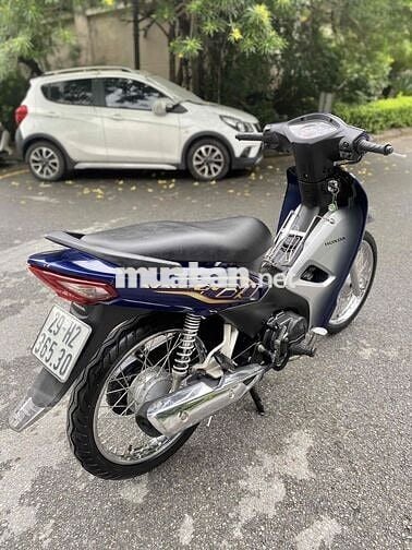 Wave A110 sx 2022 - xanh tím than - chạy Lướt