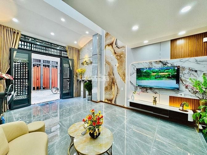 Nhà tuyệt đẹp 4 Lầu CAO CẤP hẻm xe hơi 5m Phạm Văn Chiêu, P14, Q.Gò Vấ