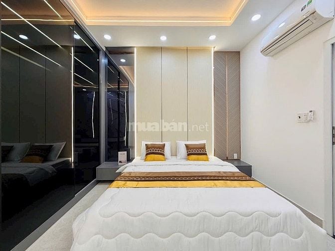 Nhà tuyệt đẹp 4 Lầu CAO CẤP hẻm xe hơi Lê Văn Thọ, P9, Q.Gò Vấp, vào ở