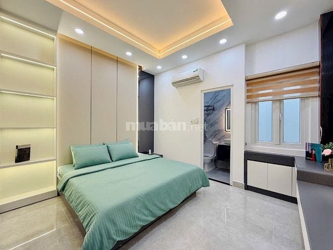 Nhà tuyệt đẹp 4 Lầu CAO CẤP hẻm xe hơi Lê Văn Thọ, P9, Q.Gò Vấp, vào ở