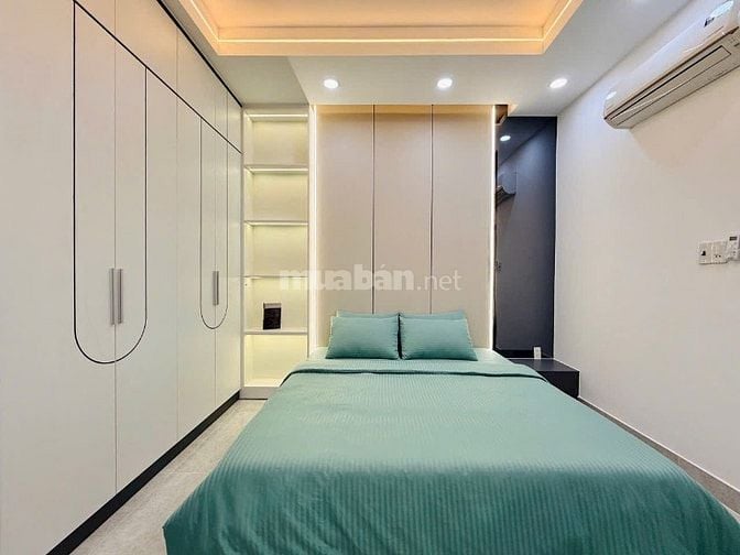 Nhà tuyệt đẹp 4 Lầu CAO CẤP hẻm xe hơi Lê Văn Thọ, P9, Q.Gò Vấp, vào ở