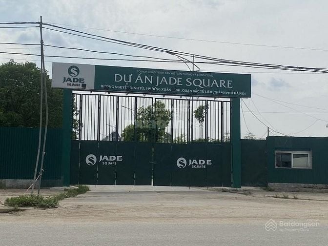 Bán biệt thự cao cấp Jade Square Xuân Đỉnh 180m, 3 tầng,mặt tiền 12m, 