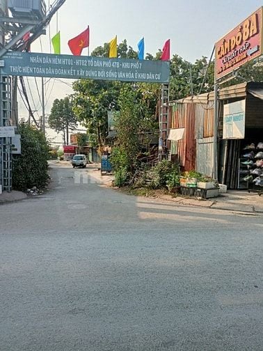 Bán đất thổ cư sổ đỏ 61 m2 Hiệp Thành Quận 12 - 3,75 tỷ