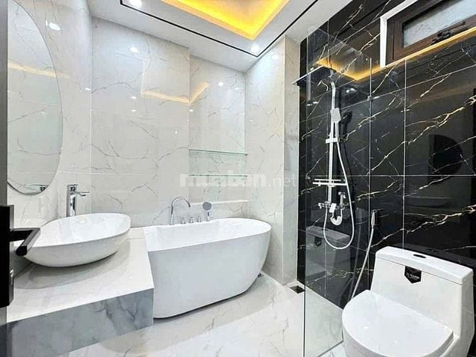 Nhà Thủ Dầu Một 5x25m Mới Xây 1 Trệt 2 Lầu 4 Phòng Ngủ 5Wc Bán Gấp