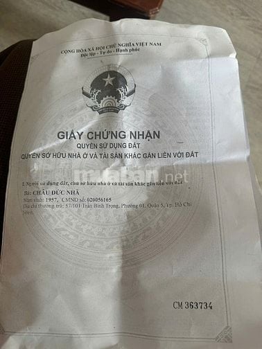 Bán nhà góc 2 mặt tiền hẻm xe tải thông nhà chính chủ từ xưa giờ