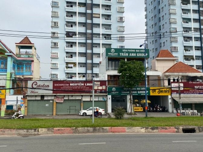 Căn góc 2MTKD đường số 7 khu Tên Lữa dt 447m2 nhà 2 tấm giá 77 tỷ TL