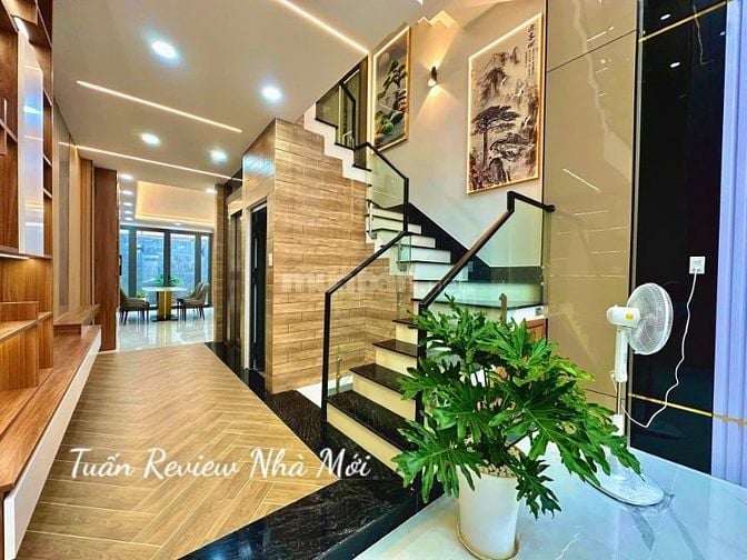NHÀ BÌNH TÂN (4M x 21M) NGAY KHU TÊN LỬA. CÓ THANG MÁY 450KG. ĐƯỜNG 6M
