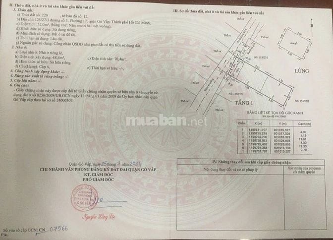 Nhà Đẹp Diện Tích Lớn 4x13 = 4,5 tỷ. Công nhận 52 m2. Đúc lửng